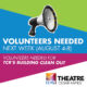 Volunteers Needed — TCR Building Clean Out